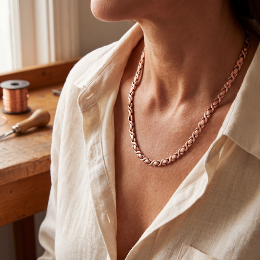 Collar de Cobre Cedro de Inés
