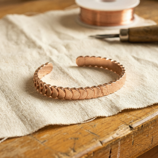 Pulsera de Cobre Marea de Inés