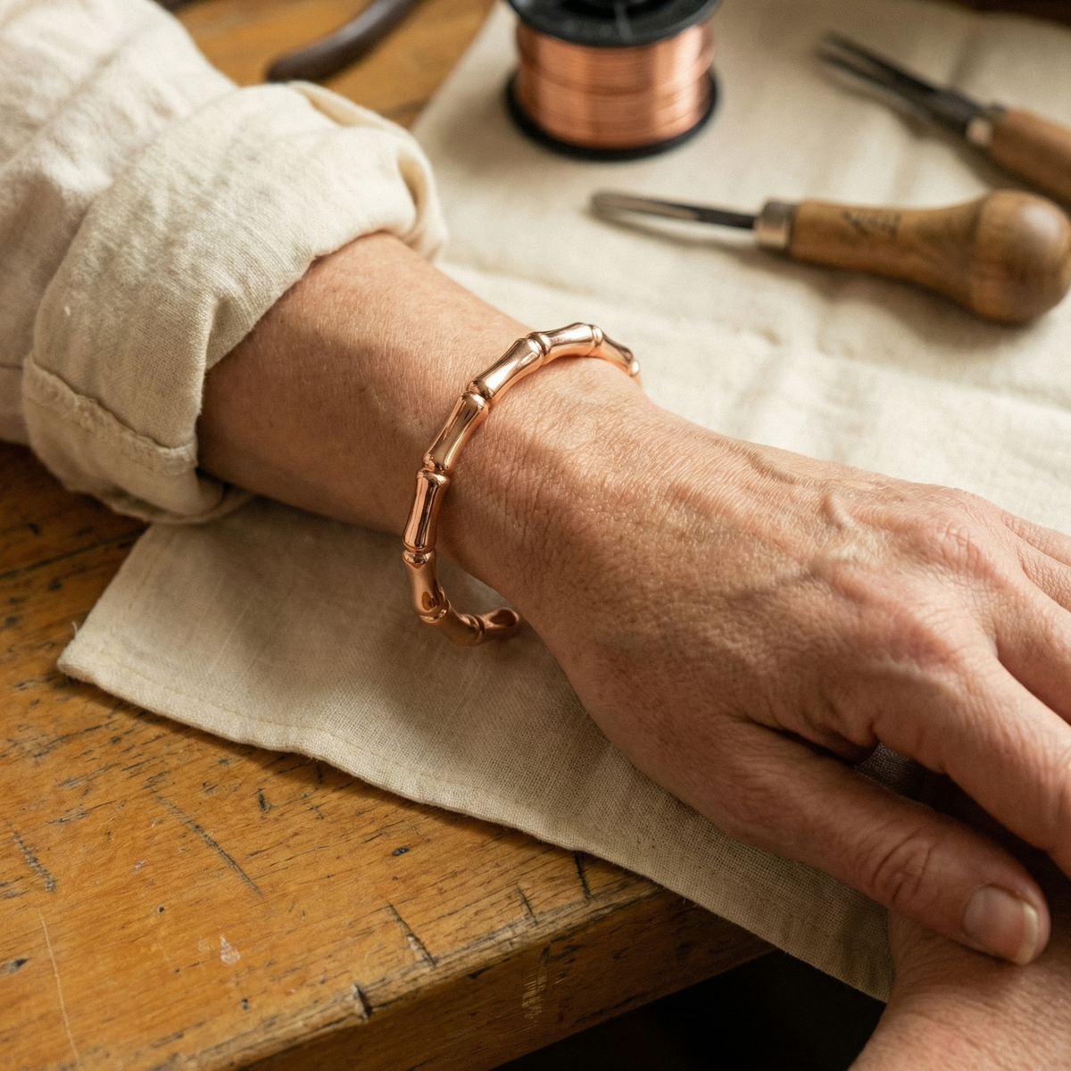 Pulsera de Cobre Arboleda de Inés