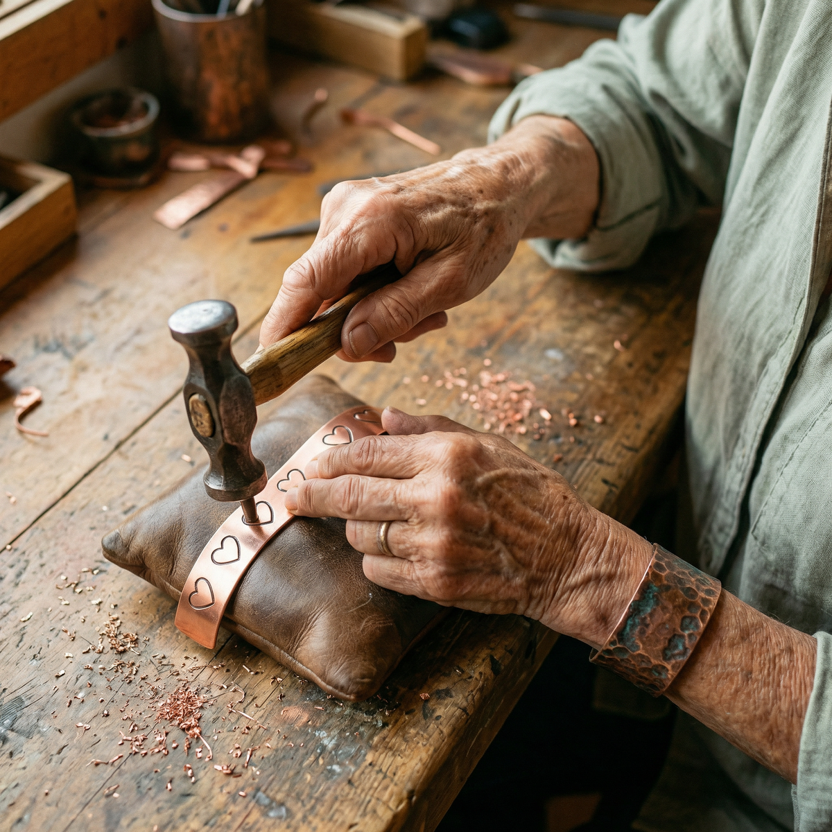 Pulsera de Cobre Hogar de Inés