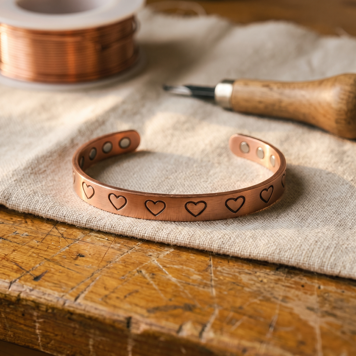 Pulsera de Cobre Hogar de Inés