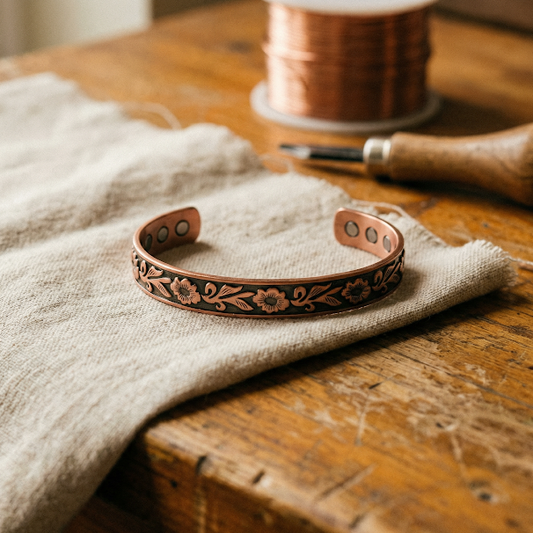Pulsera de Cobre Vid de Inés