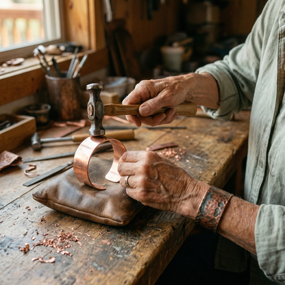 Anillo de Cobre Hogar de Inés