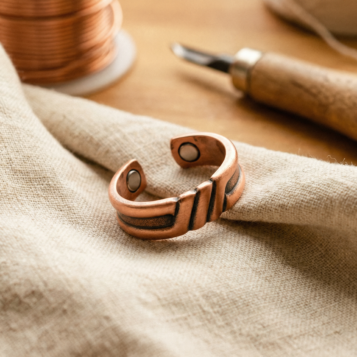 Anillo de Cobre Turba de Inés