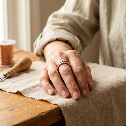 Anillo de Cobre Turba de Inés
