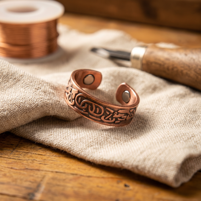 Anillo de Cobre Cadillo de Inés