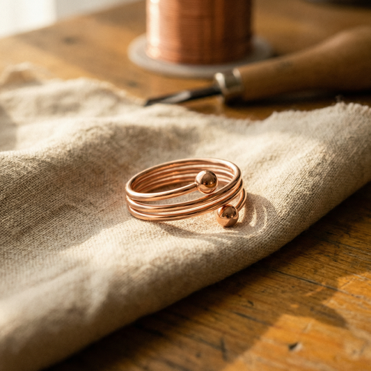 Anillo de Cobre Limo de Inés