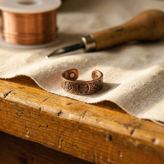 Anillo de Cobre Tronco de Inés