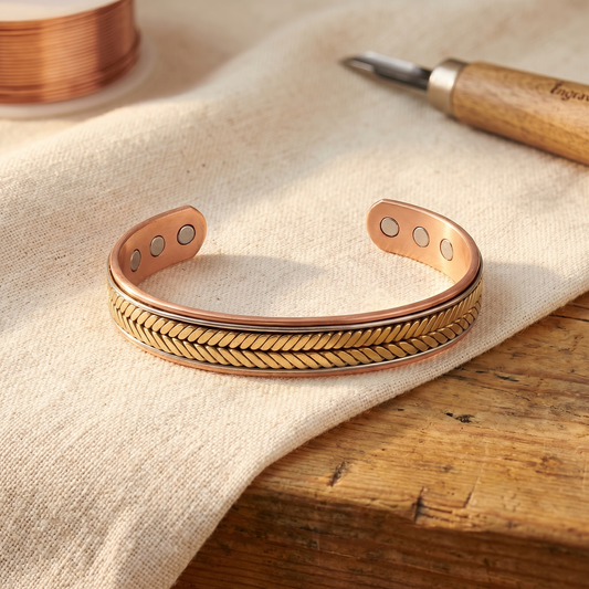 Pulsera de Cobre Cosecha de Inés