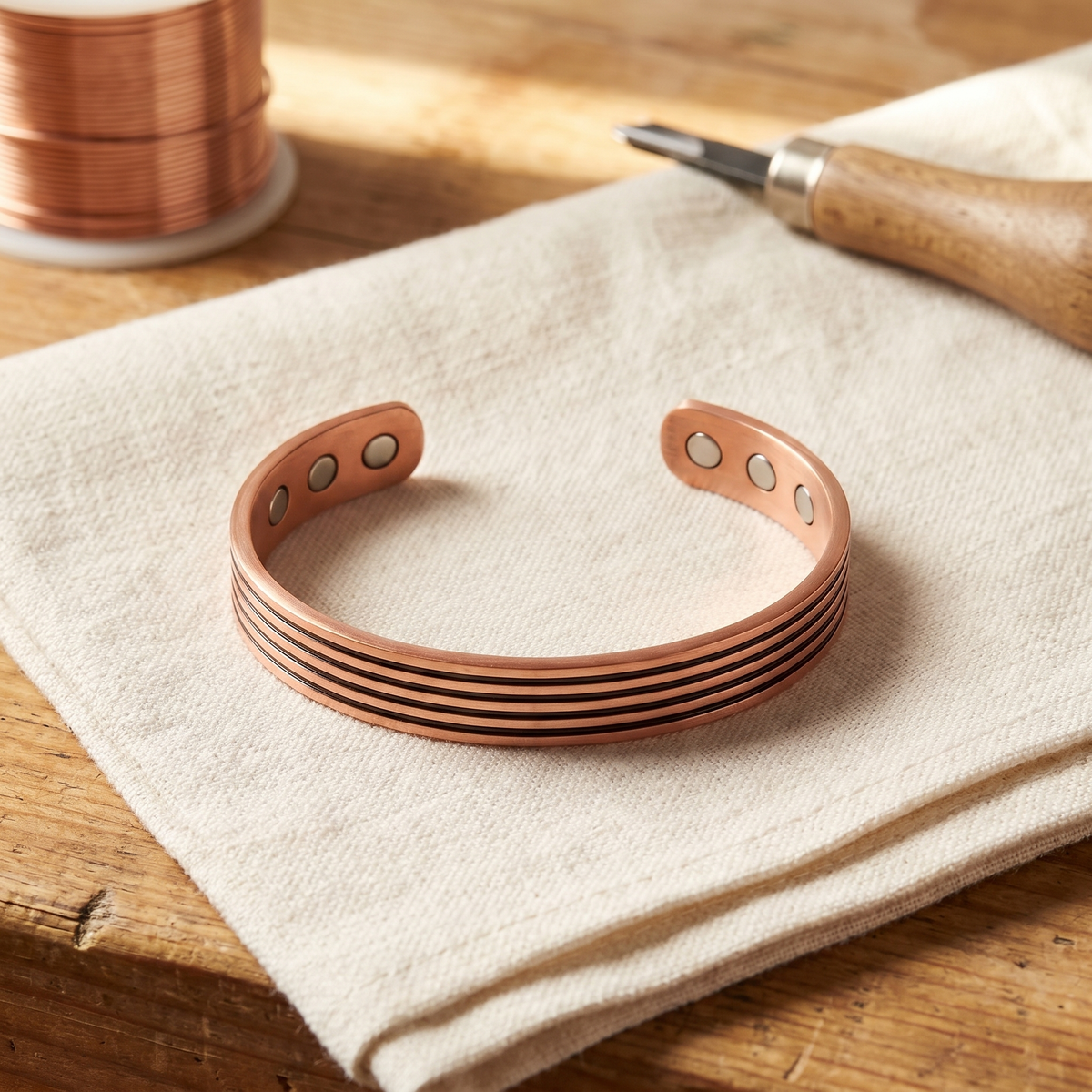 Pulsera de Cobre Salvia de Inés