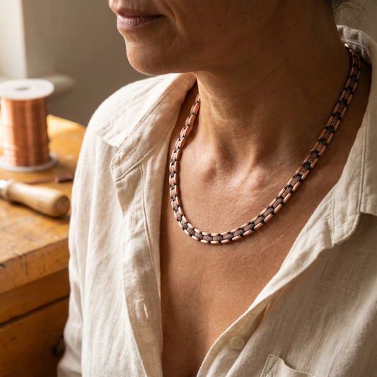 Collar de Cobre Bruma de Inés