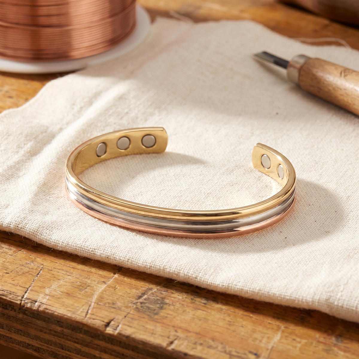 Pulsera de Cobre Páramo de Inés
