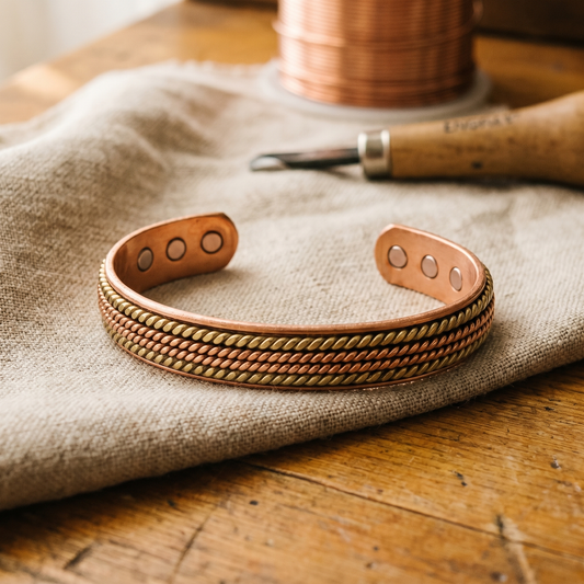 Pulsera de Cobre Forja de Inés