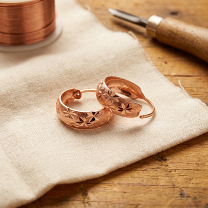 Pendientes de Cobre Rocío de Inés