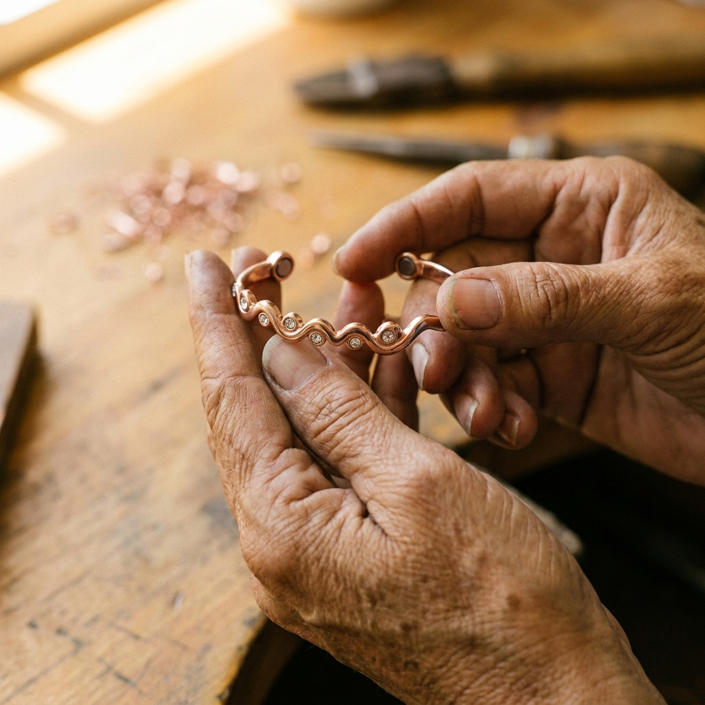 Pulsera de Cobre Alondra de Inés