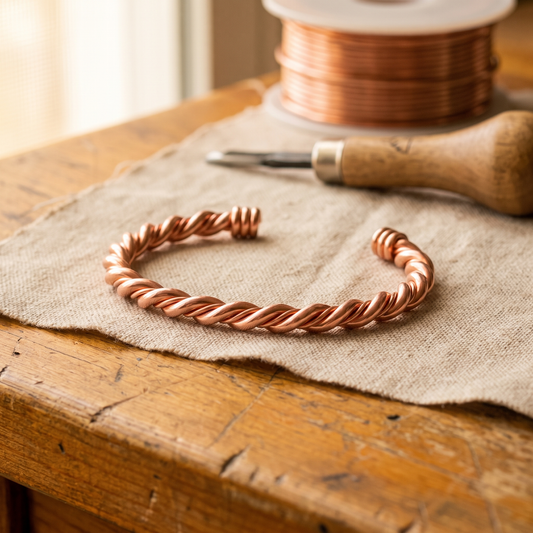 Pulsera de Cobre Tensor de Inés