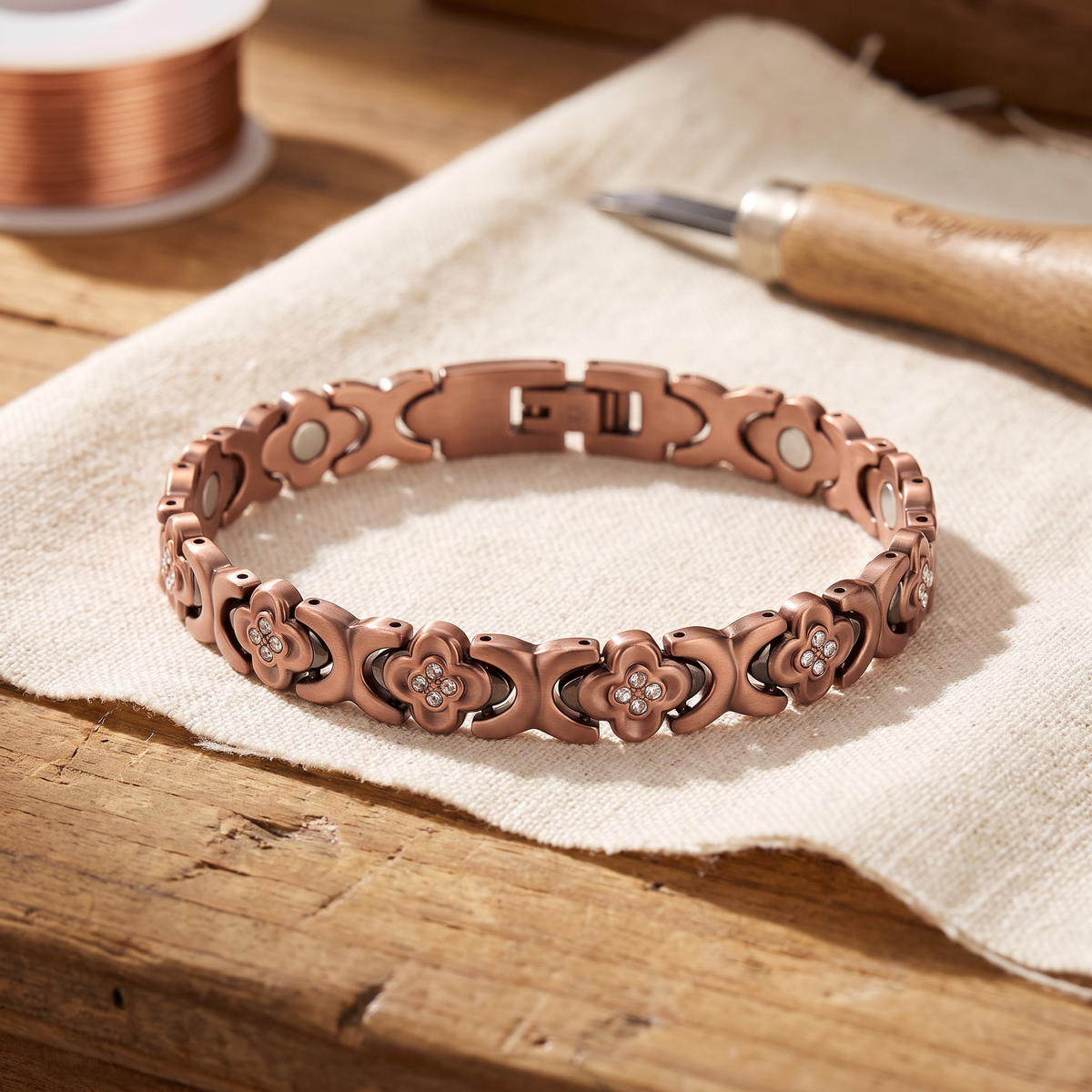 Pulsera de Cobre Quilla de Inés