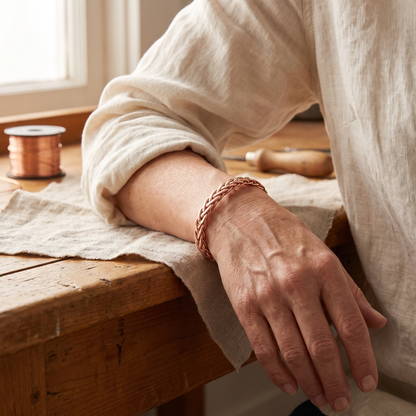 Pulsera de Cobre Zarza de Inés