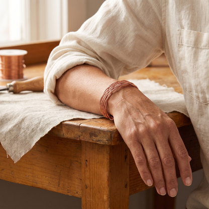 Pulsera de Cobre Alce de Inés