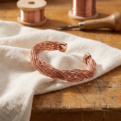 Pulsera de Cobre Pinzón de Inés