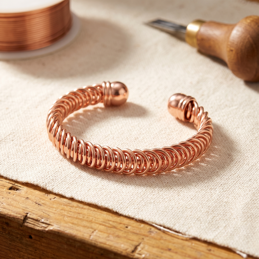 Pulsera de Cobre Ráfaga de Inés