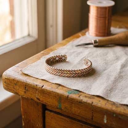 Pulsera de Cobre Bosquecillo de Inés