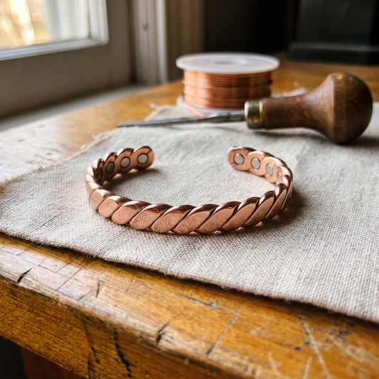 Pulsera de Cobre Rama de Inés