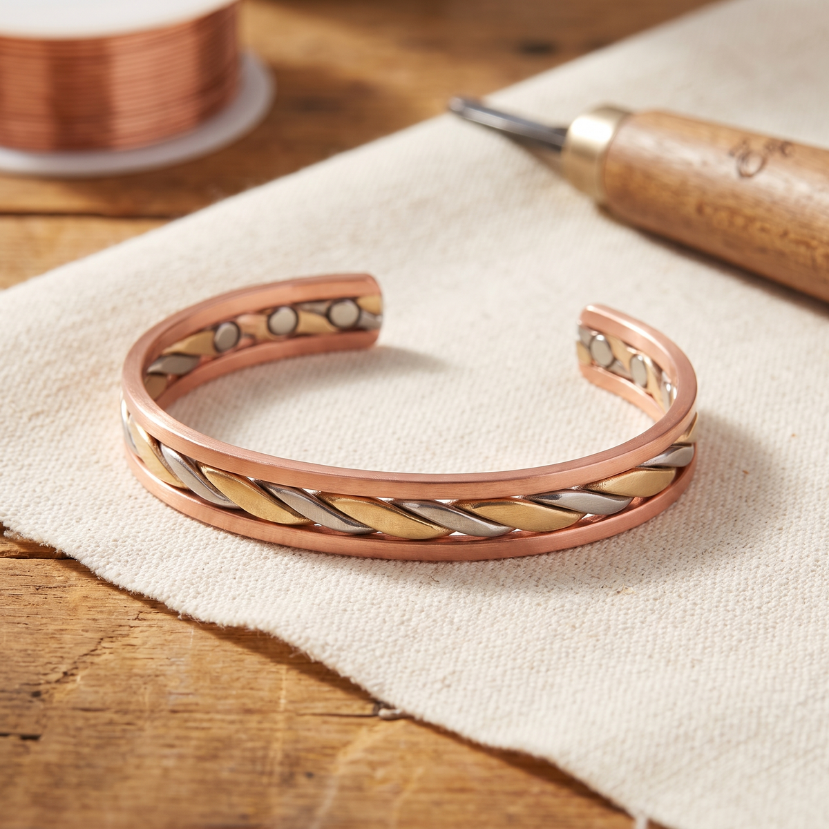 Pulsera de Cobre Brote de Inés