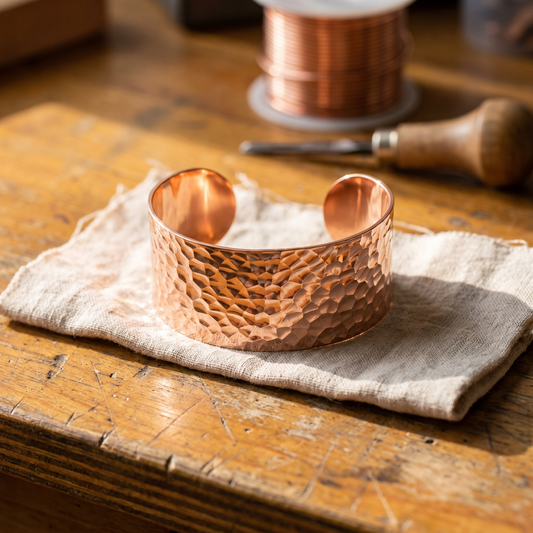 Pulsera de Cobre Forja de Inés