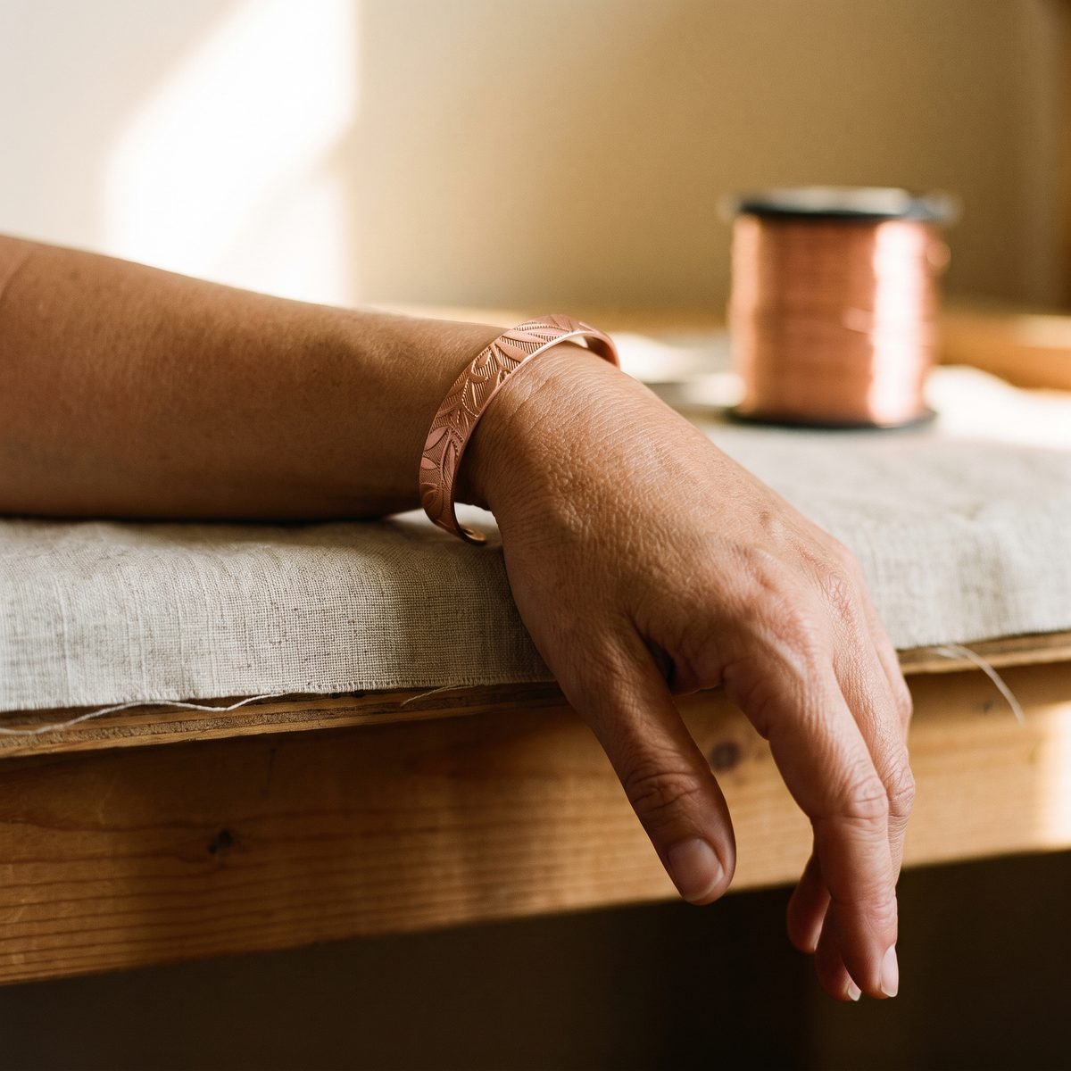 Pulsera de Cobre Arboleda de Inés