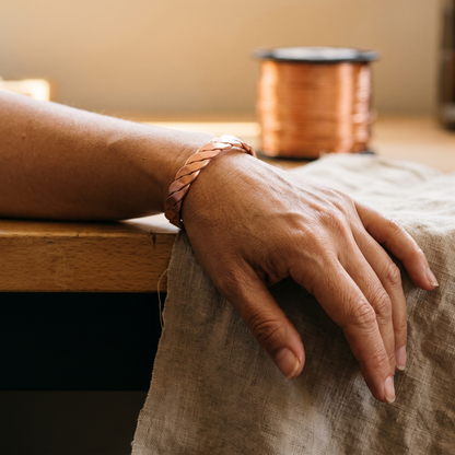 Pulsera de Cobre Junco de Inés