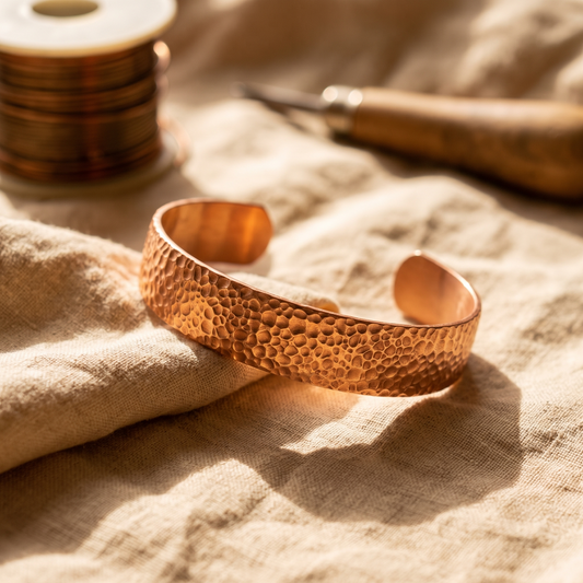 Pulsera de Cobre Luna de Inés