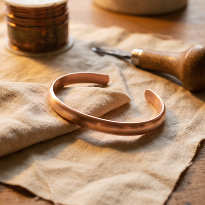 Pulsera de Cobre Flujo de Inés