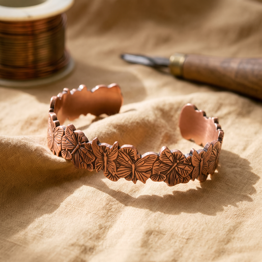 Pulsera de Cobre Cielo de Inés