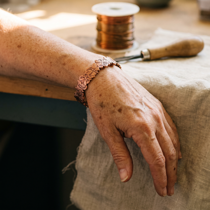 Pulsera de Cobre Cielo de Inés